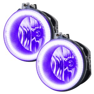 Ford Mustang Roush Fog Light Halo Kit - ORACLE Lighting - LED - UV/Purple - `13-`14